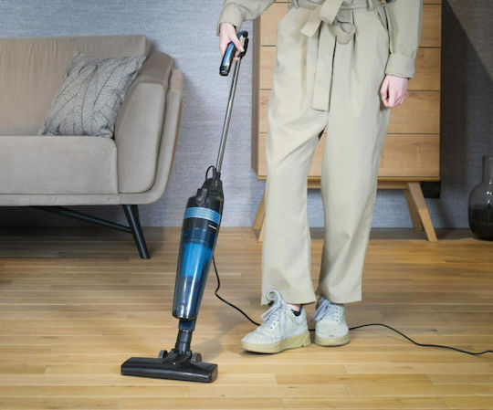 Blaupunkt VCH201 Ηλεκτρική Σκούπα 2 σε 1 Stick & Χειρός 800W Μπλε - Image 5
