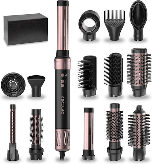 Cecotec Bamba Ceramiccare Κεραμική Ηλεκτρική Βούρτσα με Αέρα & Περιστρεφόμενη Κεφαλή για Μπούκλες 1400W