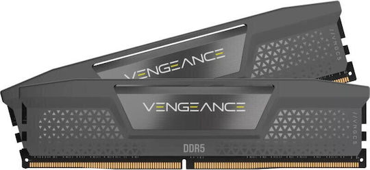 Corsair Vengeance DDR5 32GB RAM με 2x16GB Modules και Ταχύτητα 6000 για Desktop CMK32GX5M2B6000Z38 - Image 2