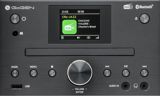 GoGEN Ηχοσύστημα 2.0 MSC472BTDAB 30W με CD Player και Bluetooth Μαύρο - Image 10