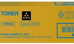 Konica Minolta TNP-93K Γνήσιο Toner Laser Εκτυπωτή Μαύρο