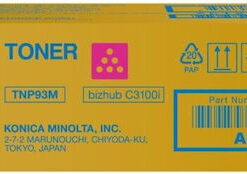 Konica Minolta TNP-93M Γνήσιο Toner Laser Εκτυπωτή Ματζέντα