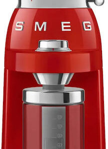 Smeg CGF03RDEU Ηλεκτρικός Μύλος Καφέ 150W με Χωρητικότητα 240gr Κόκκινος
