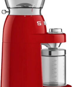 Alternative view of Smeg CGF03RDEU Ηλεκτρικός Μύλος Καφέ 150W με Χωρητικότητα 240gr Κόκκινος