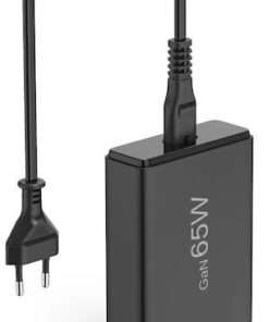 Alternative view of HAMA Βάση Φόρτισης GaN με 2 Θύρες USB-A και 2 Θύρες USB-C 65W Power Delivery σε Μαύρο χρώμα (00201979)