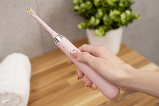 Zelmer Water Flosser με Αισθητήρα Πίεσης και Θήκη Ταξιδίου ZTB8010P Ροζ - Image 2
