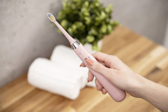 Zelmer Water Flosser με Αισθητήρα Πίεσης και Θήκη Ταξιδίου ZTB8010P Ροζ - Image 5