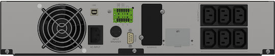 Legrand KEOR DK Mini UPS On-Line 1000VA 1000W με 6 IEC Πρίζες - Image 3