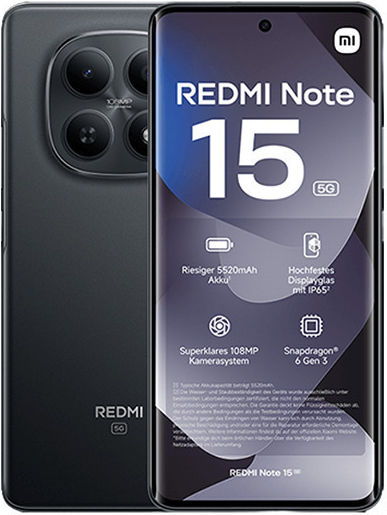 Xiaomi Redmi Note 15 5G Dual SIM (6/128GB) Black - Image 4