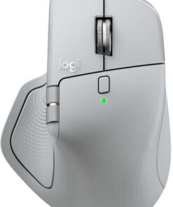 Logitech MX Master 4 for Mac Ασύρματο Εργονομικό Bluetooth Ποντίκι White Silver