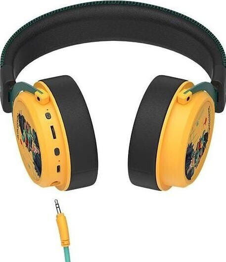 A4Tech Bloody MR595 Ασύρματο Over Ear Gaming Headset με σύνδεση Bluetooth Κίτρινο - Image 2