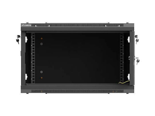 Lanberg Επιτοίχια Καμπίνα Rack 19U Μαύρο WF01-6606-23B - Image 3