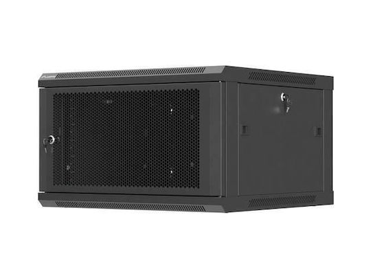 Lanberg Επιτοίχια Καμπίνα Rack 19U Μαύρο WF01-6606-23B - Image 8