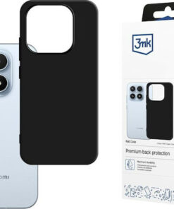 3MK Back Cover Σιλικόνης Μαύρο (Xiaomi 17)