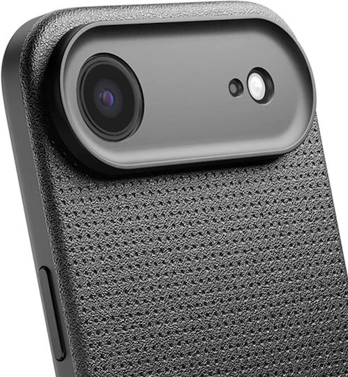 Native Union 360 Full Cover Σιλικόνης / Δερμάτινο Μαύρο (iPhone Air) - Image 5