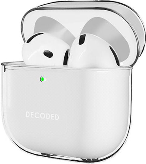 Decoded Aircase Θήκη Σιλικόνης σε Διάφανο χρώμα για Apple AirPods 4 - Image 4