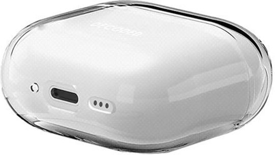 Decoded Aircase Θήκη Σιλικόνης σε Διάφανο χρώμα για Apple AirPods 4 - Image 3