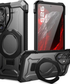 Supcase Back Cover Σιλικόνης / Πλαστικό Μαύρο (Galaxy S26)