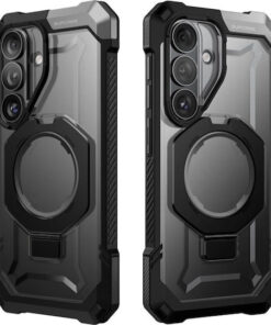 Alternative view of Supcase Back Cover Σιλικόνης / Πλαστικό Μαύρο (Galaxy S26)