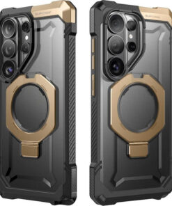 Alternative view of Supcase Unicorn Beetle Grip Mag Back Cover Σιλικόνης / Πλαστικό Μπεζ (Galaxy S26 Ultra)