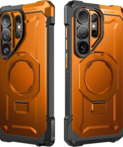 Alternative view of Supcase Unicorn Beetle Grip Mag Wallet Σιλικόνης / Πλαστικό Πορτοκαλί (Galaxy S26 Ultra)