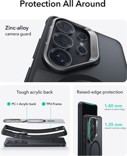 Esr Classic Hybrid Kickstand Magsafe Galaxy S26 Ultra Frosted Black - Image 2