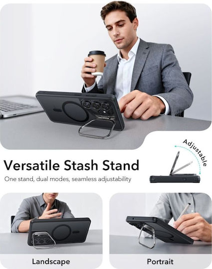 Esr Classic Hybrid Kickstand Magsafe Galaxy S26 Ultra Frosted Black - Image 3