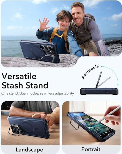 Esr Cyber Tough Kickstand Magsafe Galaxy S26 Ultra Blue - Image 2