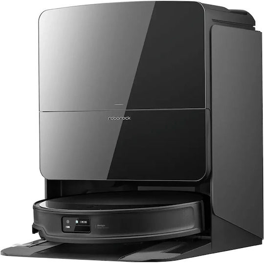 Roborock Saros 10r Σκούπα Ρομπότ για Σκούπισμα & Σφουγγάρισμα με Χαρτογράφηση και Wi-Fi Μαύρη