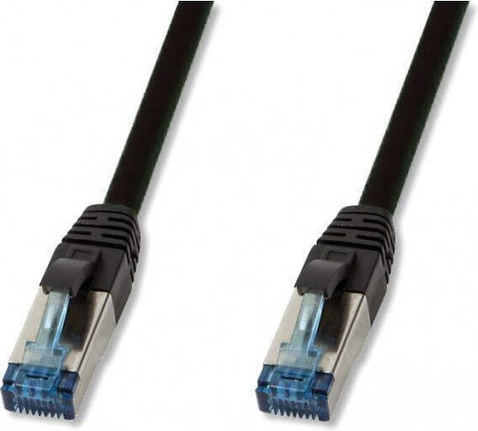 LogiLink S/FTP Cat.6a Καλώδιο Δικτύου Ethernet 1m Μαύρο 1τμχ CQ6145S - Image 2