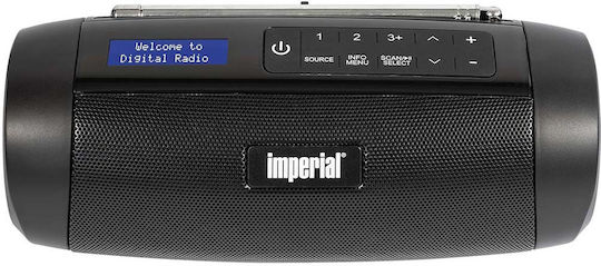Imperial AV Dabman Επιτραπέζιο Ραδιόφωνο Επαναφορτιζόμενο DAB+ Μαύρο - Image 2