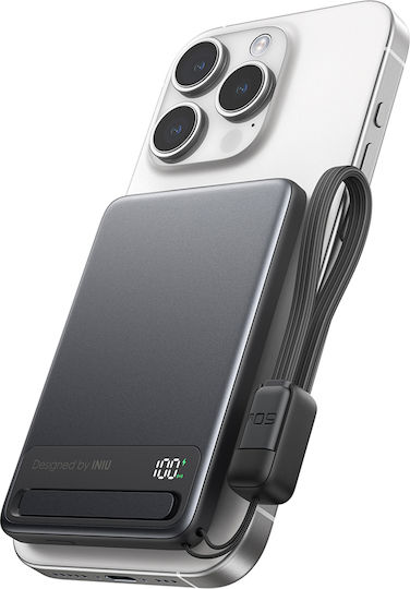 Iniu Power Bank 5000mAh με Θύρα USB-C Μαύρο - Image 3
