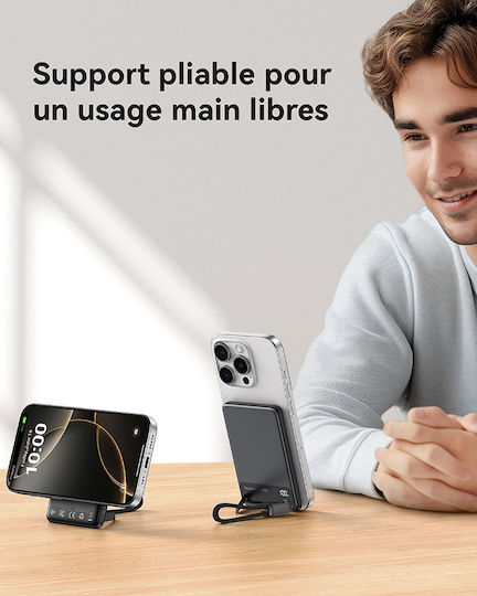 Iniu Power Bank 5000mAh με Θύρα USB-C Μαύρο - Image 6