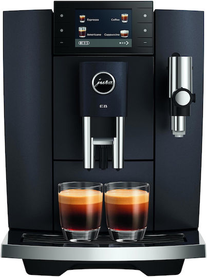 Jura E8 Cosmic Αυτόματη Μηχανή Espresso 1450W Πίεσης 15bar για Cappuccino με Μύλο Άλεσης Μαύρη - Image 4