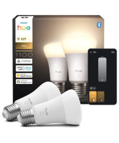 Alternative view of Philips Smart Λάμπες LED για Ντουί E27 και Σχήμα A60 2τμχ 929003856102
