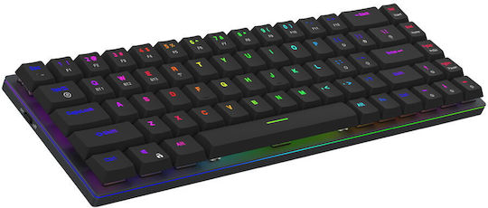 Aqirys Agena Ασύρματο Gaming Μηχανικό Πληκτρολόγιο 65% με Gateron Red διακόπτες και RGB φωτισμό (Αγγλικό US) - Image 3