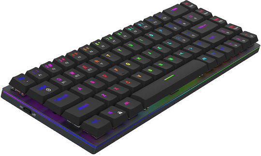 Aqirys Agena Ασύρματο Gaming Μηχανικό Πληκτρολόγιο 65% με Gateron Red διακόπτες και RGB φωτισμό (Αγγλικό US) - Image 9