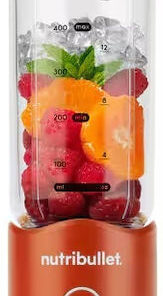 NutriBullet Nb Flex Μπλέντερ για Smoothies 0.59lt Πορτοκαλί