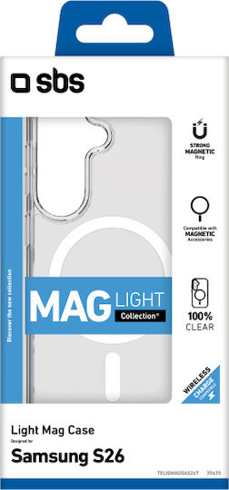 SBS Mag Back Cover Σιλικόνης Διάφανο (Galaxy S26) LIGMAGSAS26T - Image 2