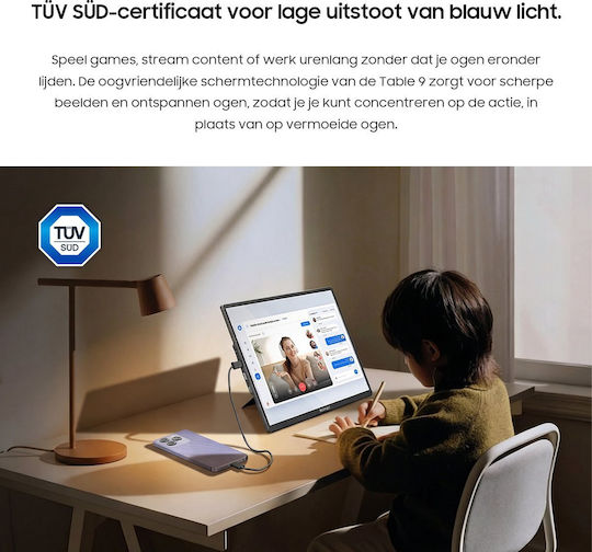 BlackView Table 9 IPS Φορητό Monitor 16" FHD 1920x1200 - Image 6