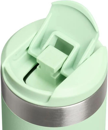Stanley AeroLight Transit Ποτήρι Θερμός Ανοξείδωτο BPA Free 470ml Pistachio 10-10787-248 - Image 2
