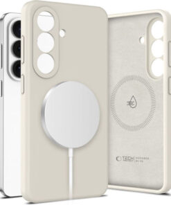 Tech-Protect Back Cover Σιλικόνης Μπεζ (Galaxy S26)
