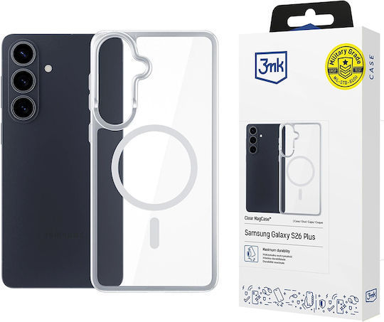 3MK Magcase Back Cover Πλαστικό Διάφανο (Galaxy S26)