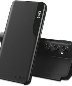 Tech-Protect View Back Cover Δερματίνης / Πλαστικό Μαύρο (Samsung Galaxy A37 5G)