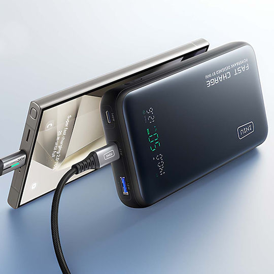 Iniu P64-P1 Power Bank 25000mAh 140W με Θύρα USB-A και 2 Θύρες USB-C Μαύρο - Image 4