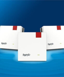 Alternative view of AVM FRITZ!Mesh (3-Set) WiFi Extender Dual Band (2.4 & 5GHz) 3600Mbps