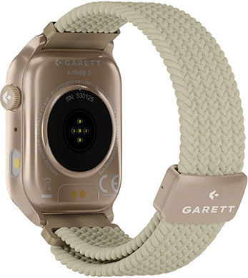 Garett Activity 3 46mm Smartwatch με Παλμογράφο (Χρυσό) - Image 2