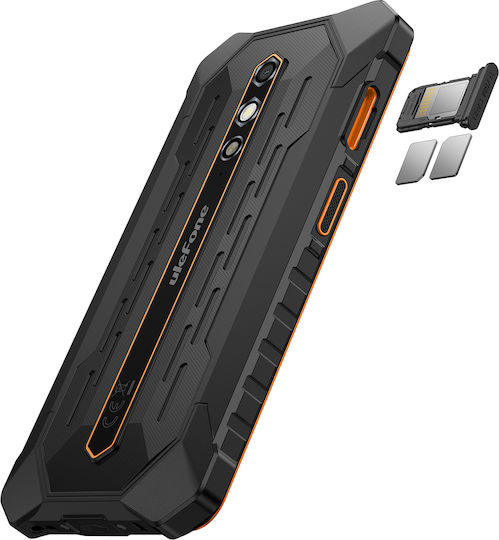 Ulefone RugKing 2 Pro Dual SIM (4/128GB) Ανθεκτικό Smartphone Πορτοκαλί - Image 4