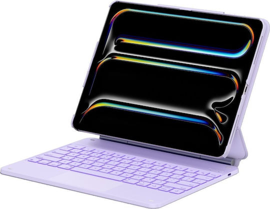 Typecase Case Edge + Keyboard Ipad Air 13 2024/2025 Light Purple Kb206-129-e-lpulch-lpu-b-us-v5 - Image 2