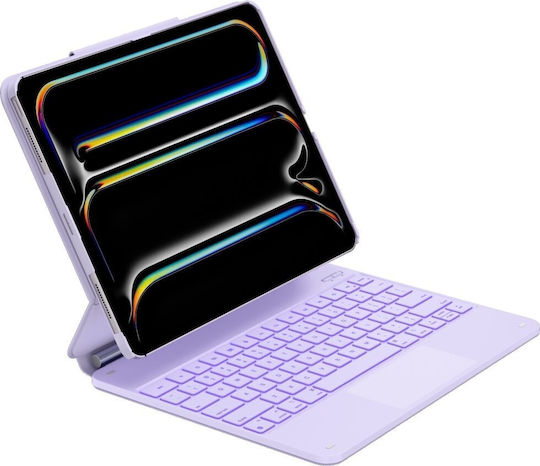 Typecase Case Edge + Keyboard Ipad Air 13 2024/2025 Light Purple Kb206-129-e-lpulch-lpu-b-us-v5 - Image 3